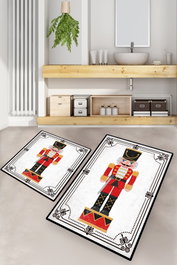 Mijölnir Juego de alfombrillas de baño Lead Soldier Multicolor